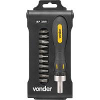 Jogo Bits Ponteiras 1-4 Com 13 Pç Cromo Vanádio Bp389 Vonder - 1
