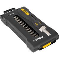 Jogo Bits Ponteiras 1-4 Com 13 Pç Cromo Vanádio Bp389 Vonder - 5