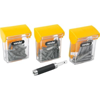 Jogo Bits-ponteiras Vonder Com 61 Peças Encaixe 1-4