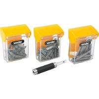 Jogo Bits-ponteiras Vonder Com 61 Peças Encaixe 1-4 - 1