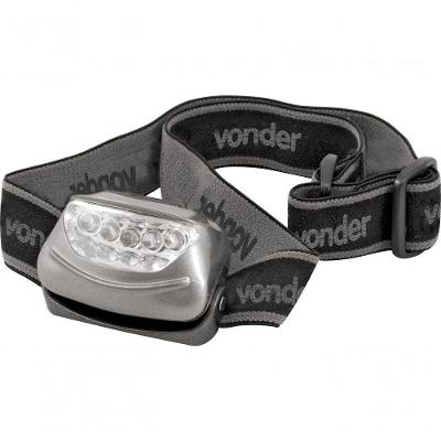 Lanterna 5 Leds Lc005 Para Cabeça 3aaa Vonder