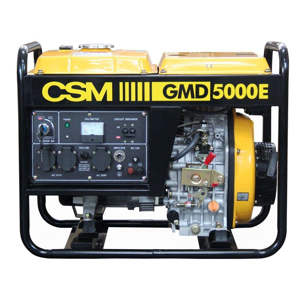 Gerador Portátil A Diesel Gmd 5000 E Csm - 2