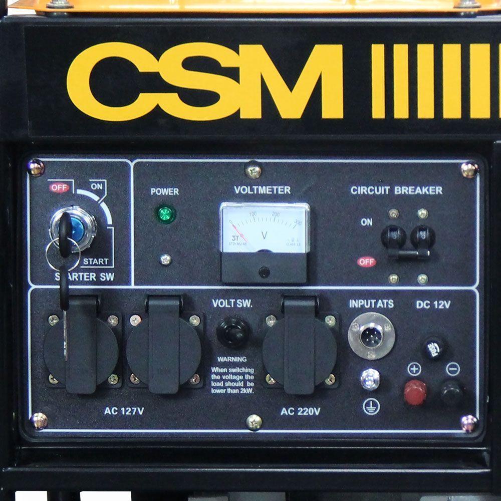 Gerador Portátil A Diesel Gmd 5000 E Csm - 6