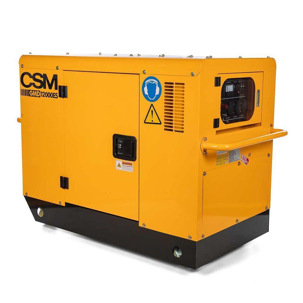 Gerador Portátil à Diesel 11 Kva 20 Hp Mono Gmd 12000es Csm - 2