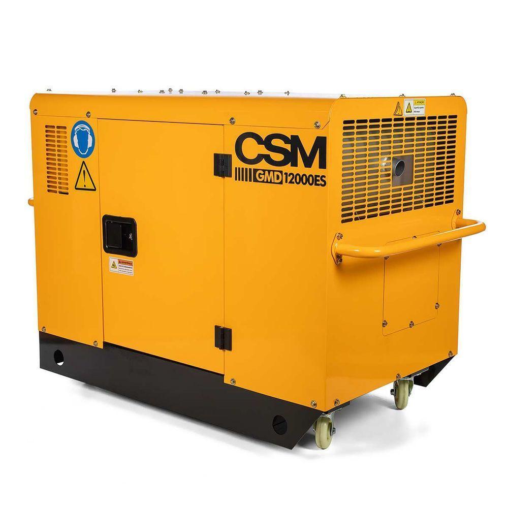 Gerador Portátil à Diesel 11 Kva 20 Hp Mono Gmd 12000es Csm - 3