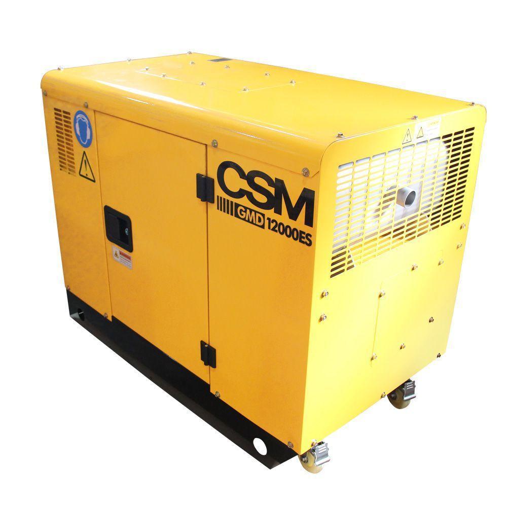 Gerador Portátil à Diesel 11 Kva 20 Hp Mono Gmd 12000es Csm - 8