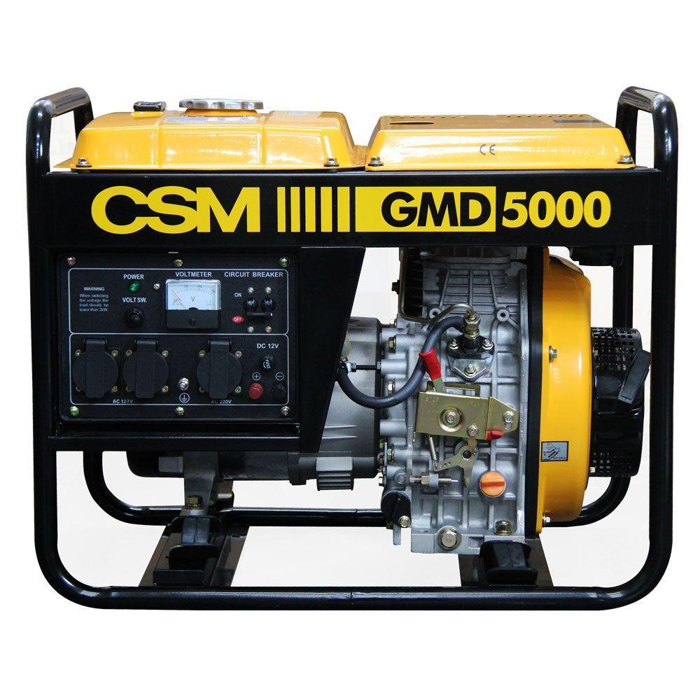 Gerador Portátil A Diesel Gmd 5000 Csm 4kva - 2
