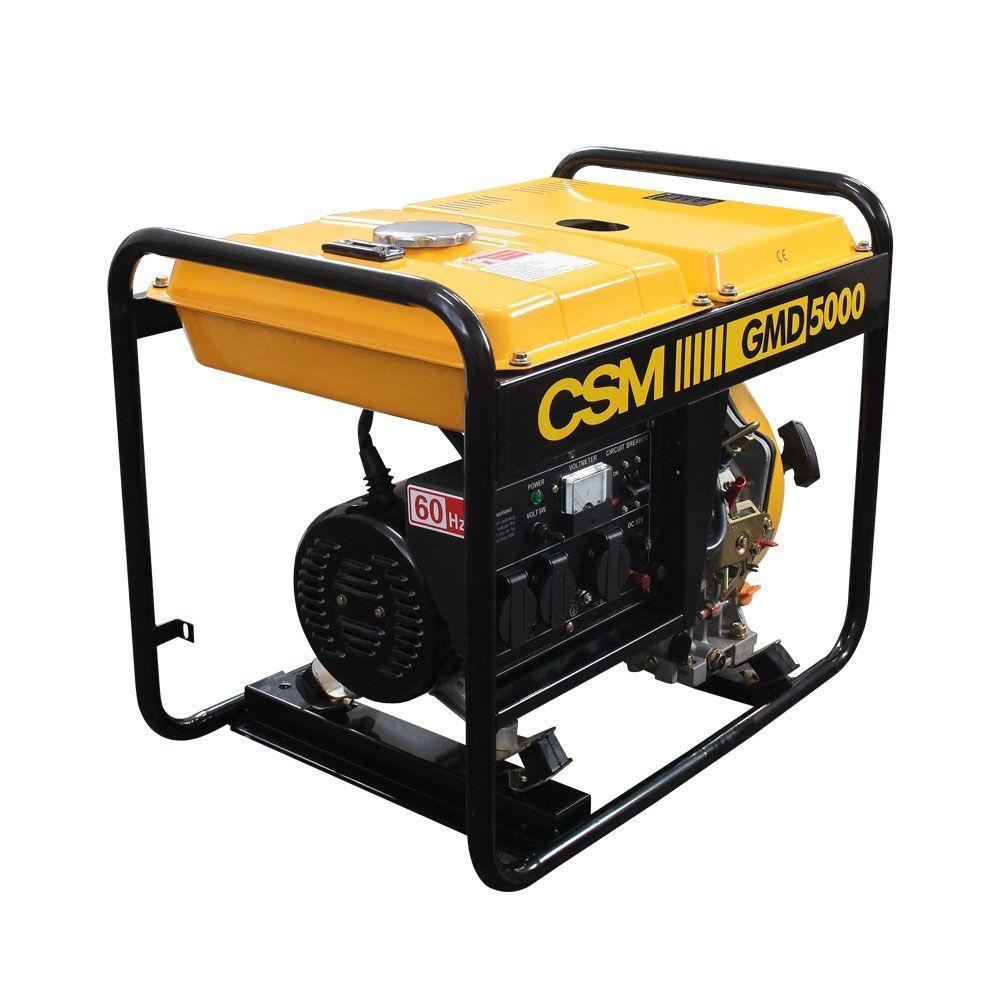 Gerador Portátil A Diesel Gmd 5000 Csm 4kva - 4