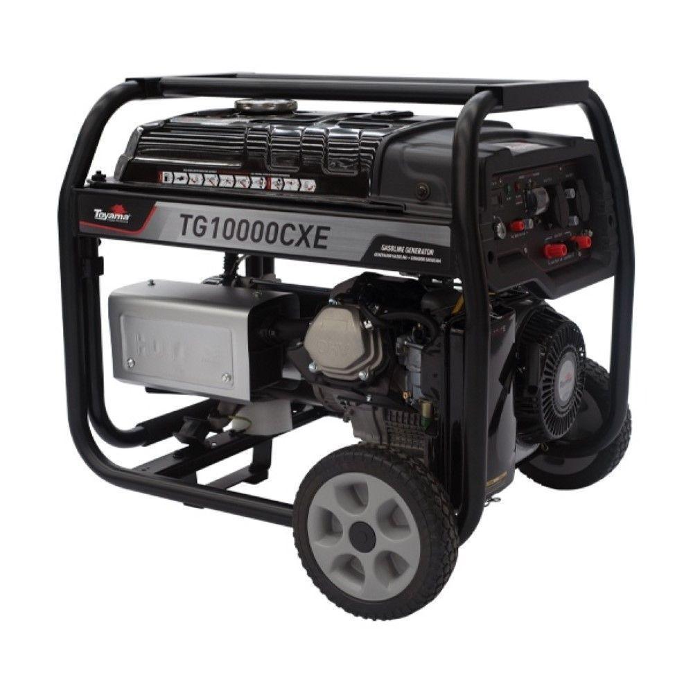 Gerador Gasolina Toyama 9000w Mono Digital P.elétrica Rodas - 1