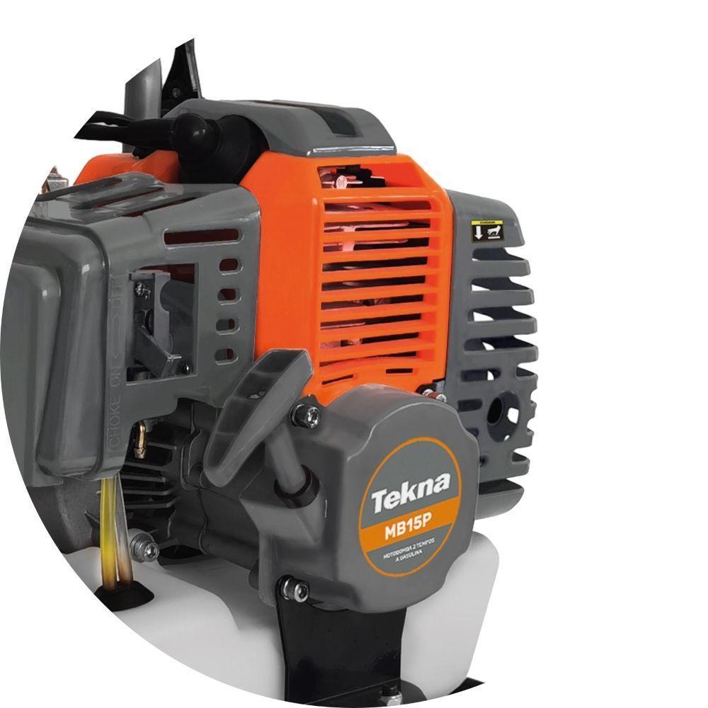 Motobomba Autoescorvante Mb15p Tekna 2hp Motor Gas 2t 51,7cc - 2