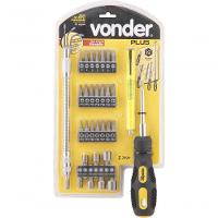 Jogo Bits Ponteiras 1-4 Com 32 Pç Cromo Vanádio Vonder Plus - 1