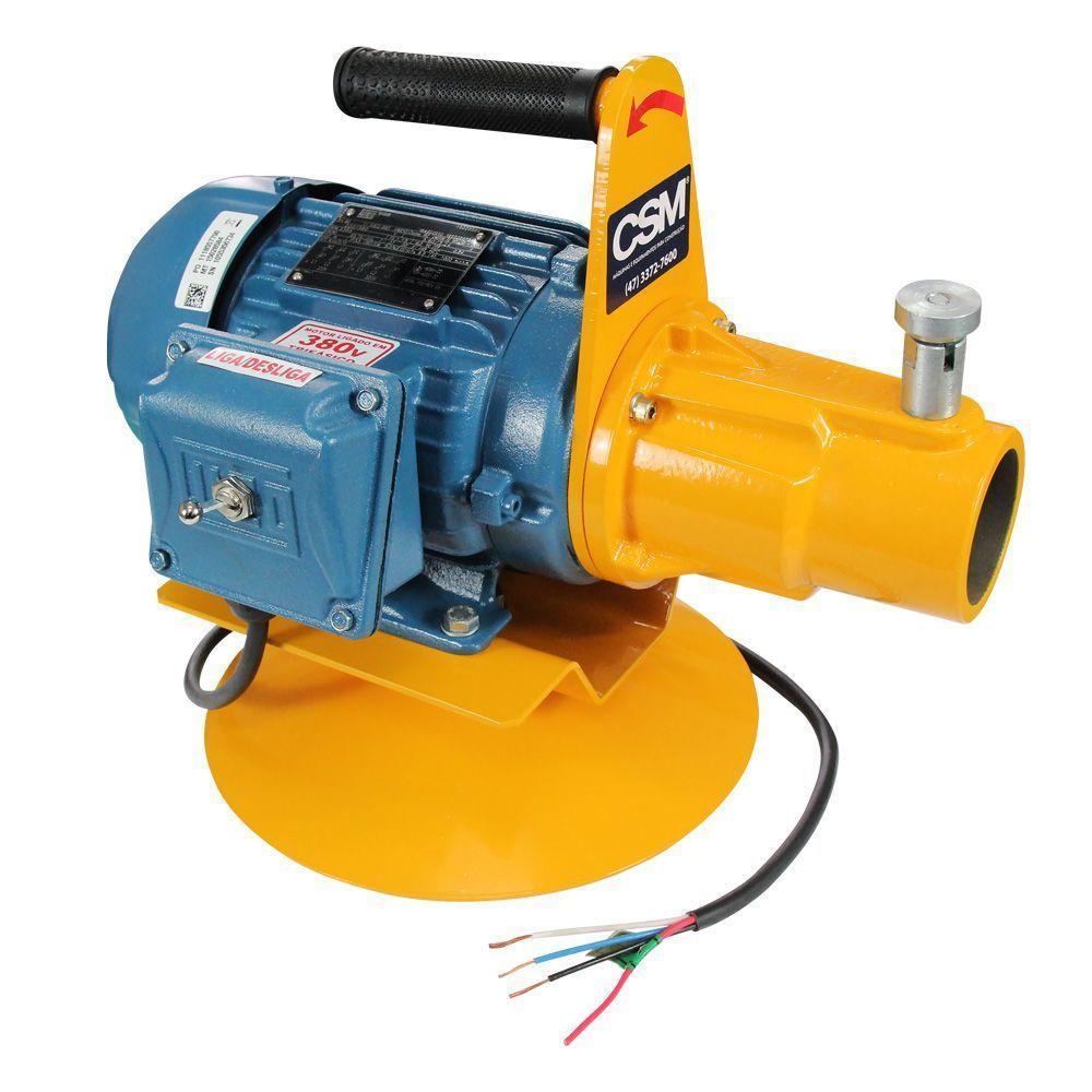 Motor Acionamento Para Mangote 220-380v 2,0 Cv Base Giratória Trifásico Blindado Ip 54 Csm - 1