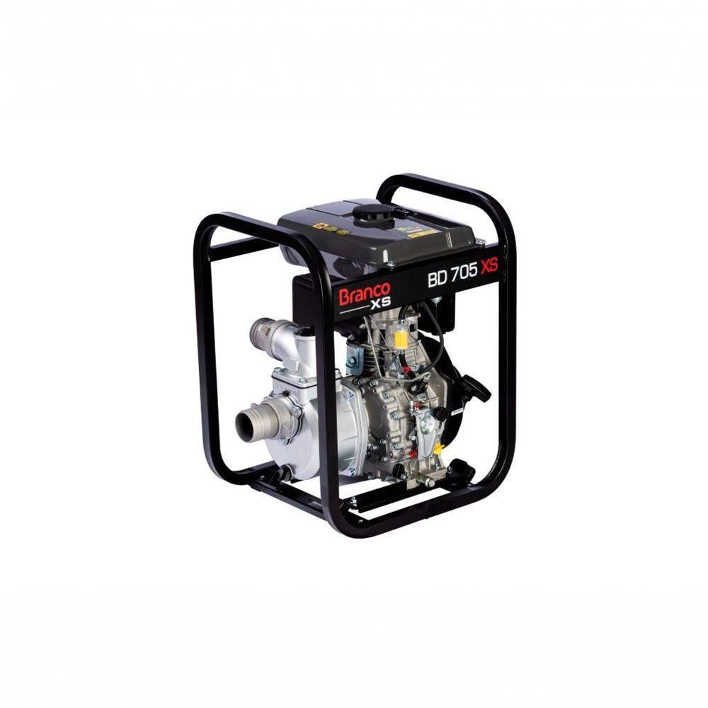 Motobomba Autoesc. Diesel 3'' 7,0cv P. Elét. Bd705e Branco - 2