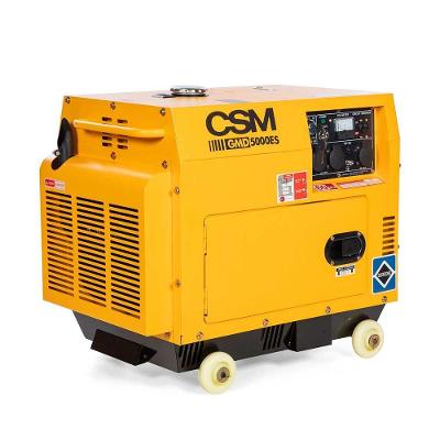 Gerador Portátil à Diesel 4,5 Kva 6hp Mono Gmd 5000es Csm
