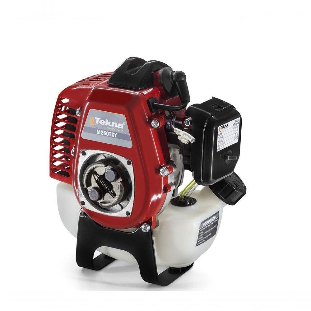 Motor 26 Cc 2t Cor Vermelha Com Embreagem Tekna - 2