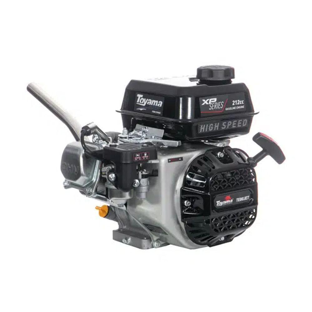 Motor Gasolina Toyama Jet 8,1hp Com Escapamento Direto Partida Manual Te80jet-hs-xp - 4