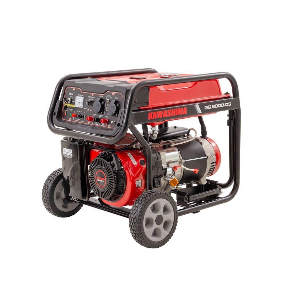 Gerador Gasolina Gg8000-ds 8,0kw Mono Bivolt Part. Elétrica - 1