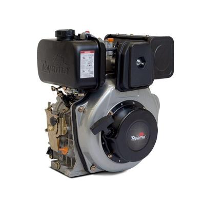 Motor Multiuso Tde70xp 6.7hp 4t Diesel Eixo 1 Toyama