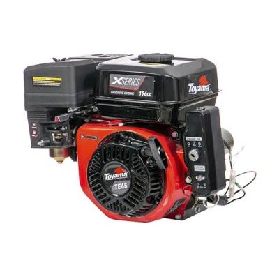 Motor Gasolina Toyama 6,5hp 196cc 4t Ohv Eixo 3-4'' Multiuso Com Sensor De óleo P.elétrica Te65ekx