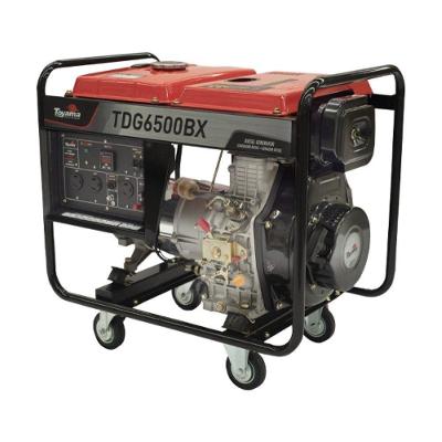 Gerador Diesel Toyama 5500w Biv Tanque 12,5l Tdg6500bx