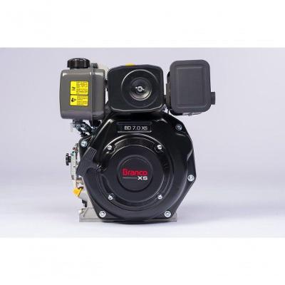 Motor Diesel 7,0cv Eixo H P. Manual Bd-7.0h Briggs Branco
