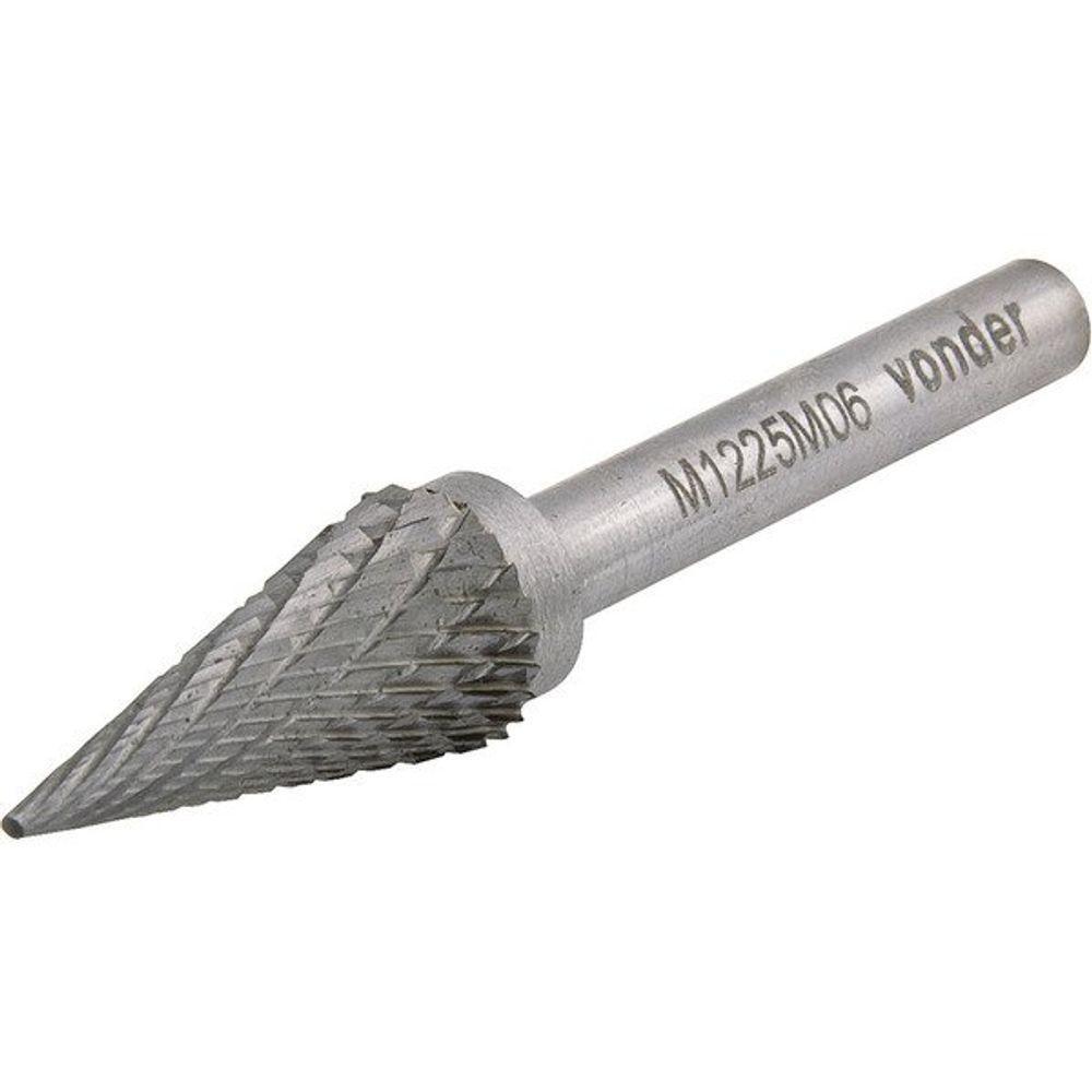 Lima Rotativa Vídea Cônica 12x25mm Haste 6mm Lm012 Vonder - 2