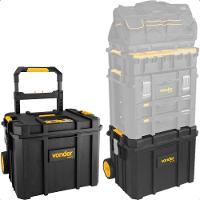 Caixa De Ferramentas Plástica Com Rodas Crv 900 Vonder - 1