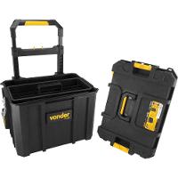 Caixa De Ferramentas Plástica Com Rodas Crv 900 Vonder - 9