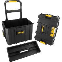 Caixa De Ferramentas Plástica Com Rodas Crv 900 Vonder - 10