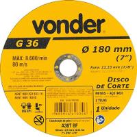 Disco De Corte 180,0x2,0x22,23 Vonder - 1