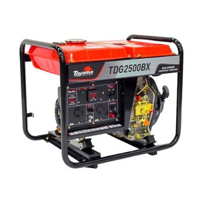 Gerador Diesel Toyama 2200w Biv 115-230v 2,5l Tdg2500bx