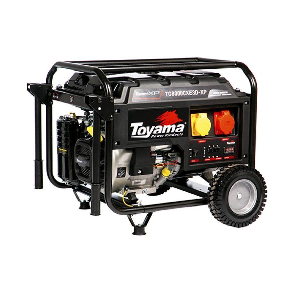 Gerador Gasolina Toyama 8.0kva Trif 25l P.elétrica 220V - 1