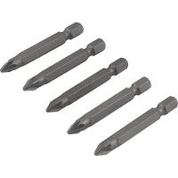 Jogo De Bits Ponteira Pozidrive Com Enc 1-4 Nº 2x50mm Vonder - 1