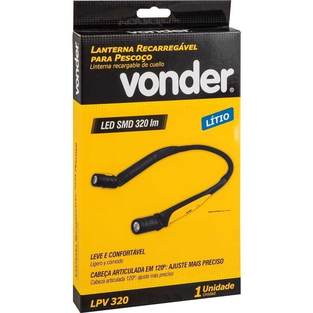 Lanterna Para Pescoco Recarregável Lpv320 Vonder - 8