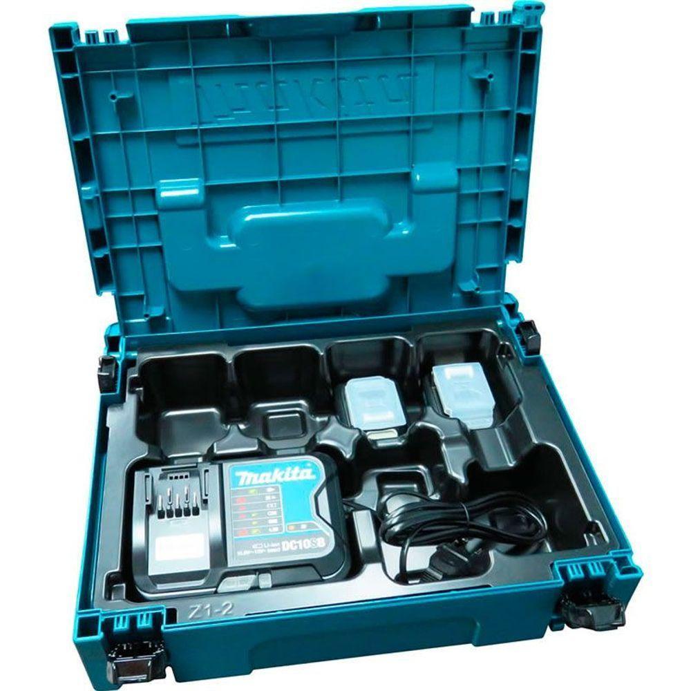 Kit Carregador Dc10sb Bivolt Com 2 Baterias Bl1016 Makita - 3