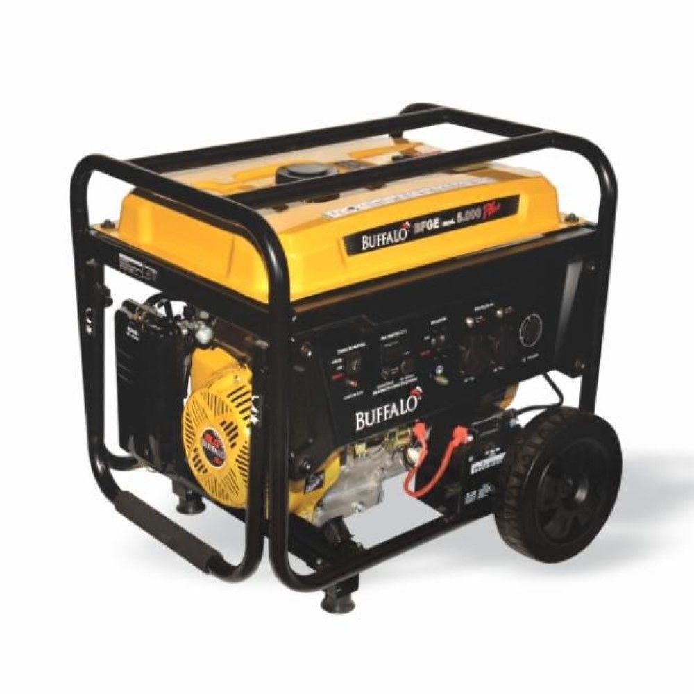 Motogerador Gasolina Buffalo Plus 5kva Mono P Manual Comrodas - 2