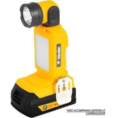 Lanterna Led 18V Ilv1810 Sem Bateria Sem Carregador Vonder