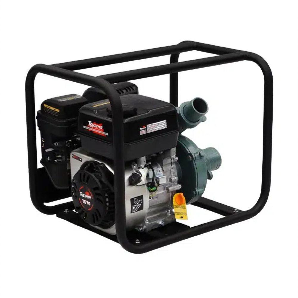 Motobomba Centrífuga Gasolina Ferro Fundido 2.1-2''x2'' Motor Te70-xp 4t 212cc Twp50c-xp Toyama - 3
