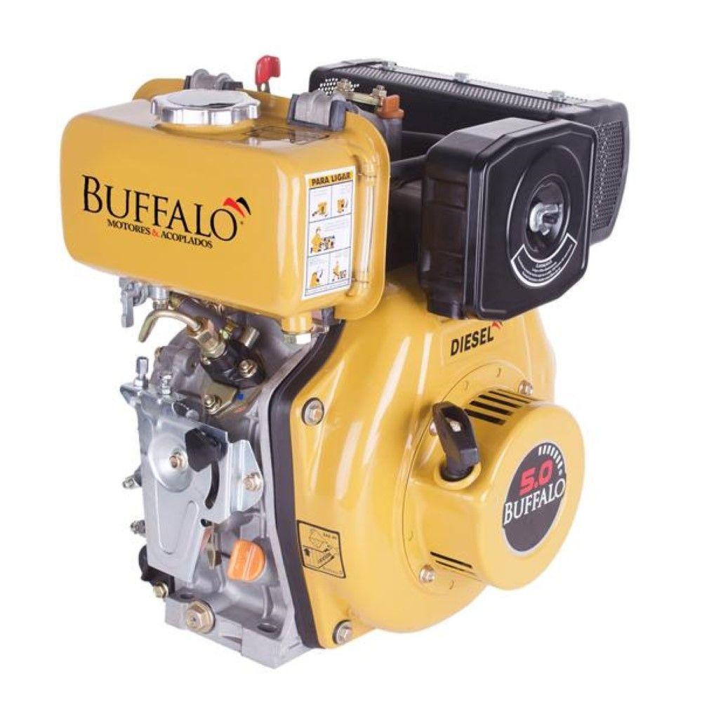 Motor Diesel Buffalo 5cv 219cc 4t Partida Elétrica 70502 - 1