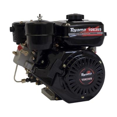 Motor Diesel Toyama 3hp 4t Eixo 3-4 Multiuso Tde35s-g2