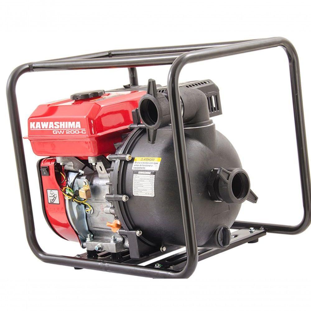 Motobomba Kawashima Gw200-c 2'' Gasolina 212cc Tq Químico - 3