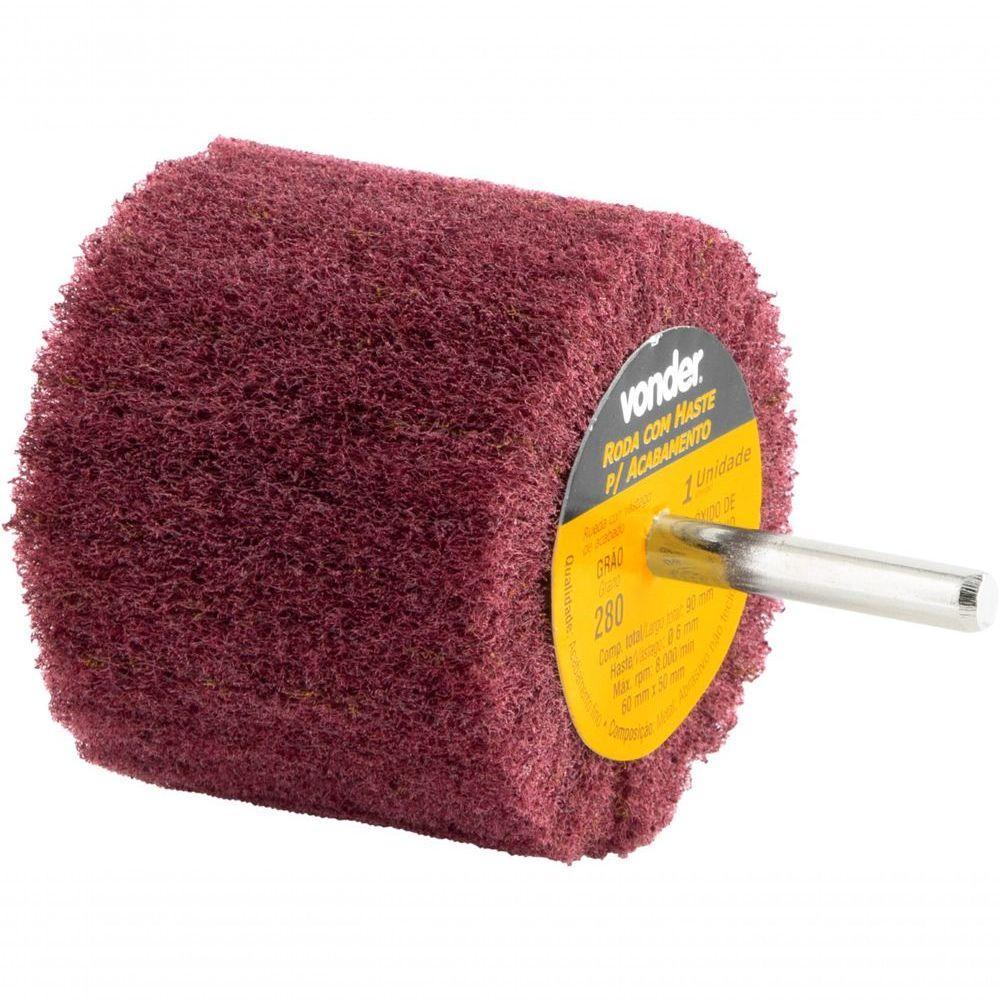 Roda Com Haste Para Acabamento 60x50 Mm G280 Vonder - 2