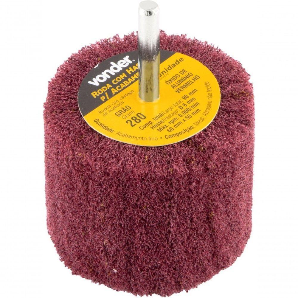 Roda Com Haste Para Acabamento 60x50 Mm G280 Vonder - 5