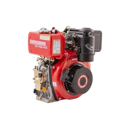Motor Estac Diesel De-700eo 296cc 7hp Part Elétrica 3,5l
