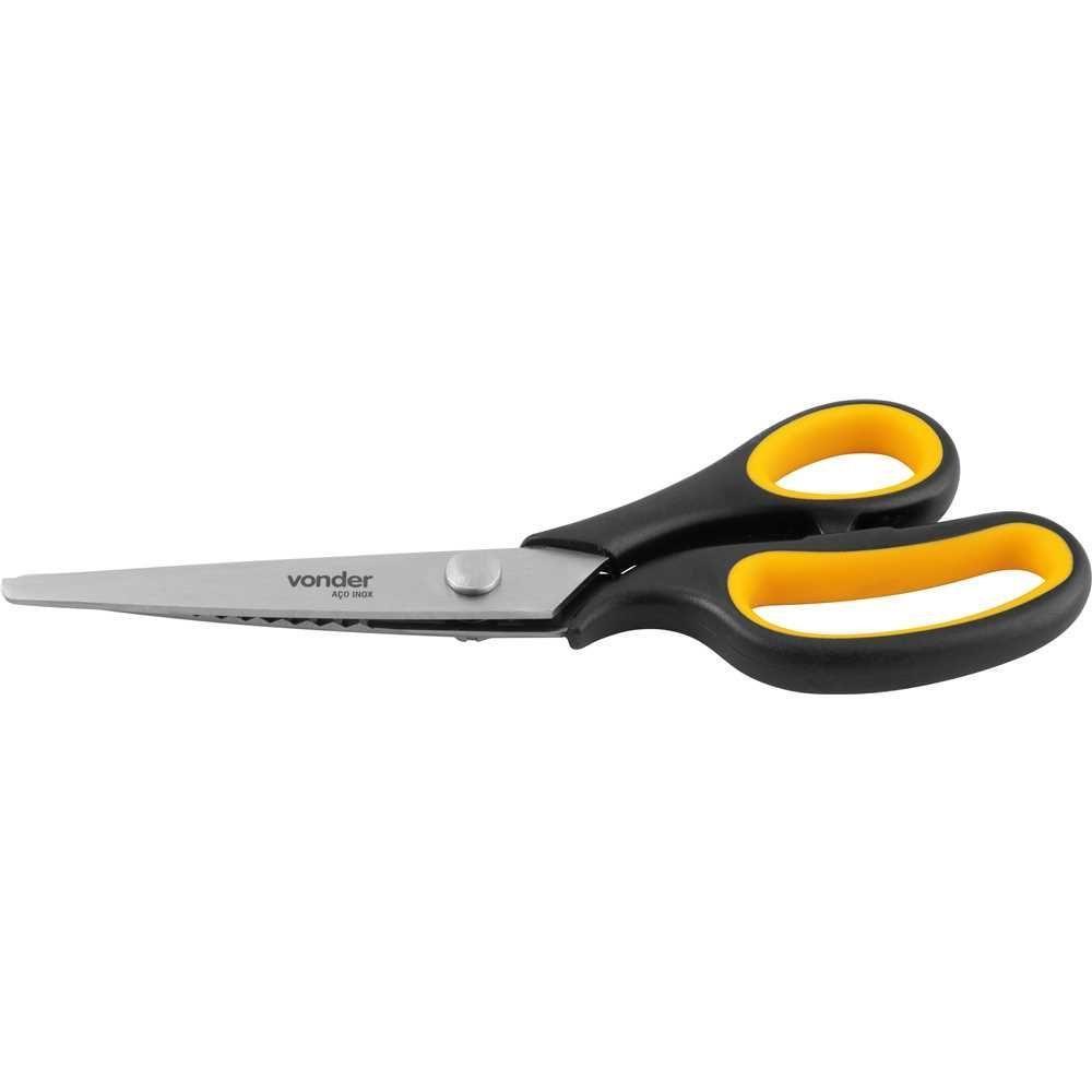 Tesoura De Picotar Com Cabo Plástico Emborrachado Vonder - 4