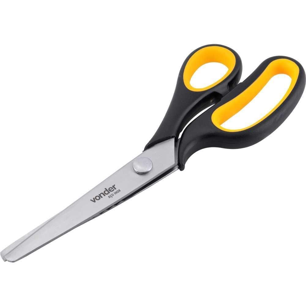 Tesoura De Picotar Com Cabo Plástico Emborrachado Vonder - 9