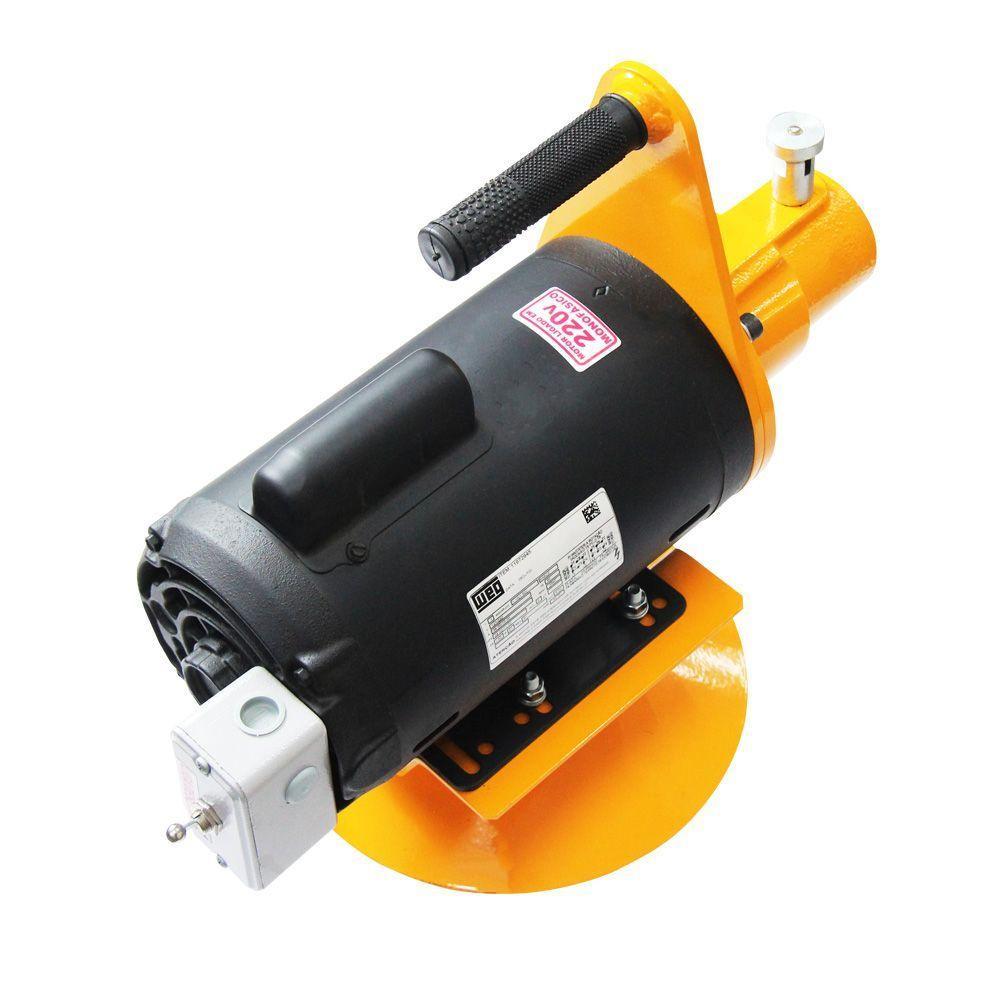 Motor Acionamento Para Mangote 127- 1,5 Cv Base Giratória Monofásico Aberto Ip 44 Csm 220V - 4