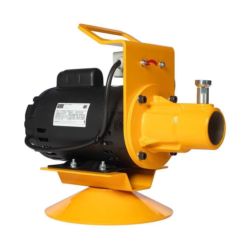 Motor Acionamento Para Mangote 127- 1,5 Cv Base Giratória Monofásico Aberto Ip 44 Csm 220V - 5