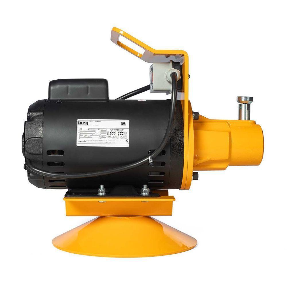 Motor Acionamento Para Mangote 127- 1,5 Cv Base Giratória Monofásico Aberto Ip 44 Csm 220V - 7