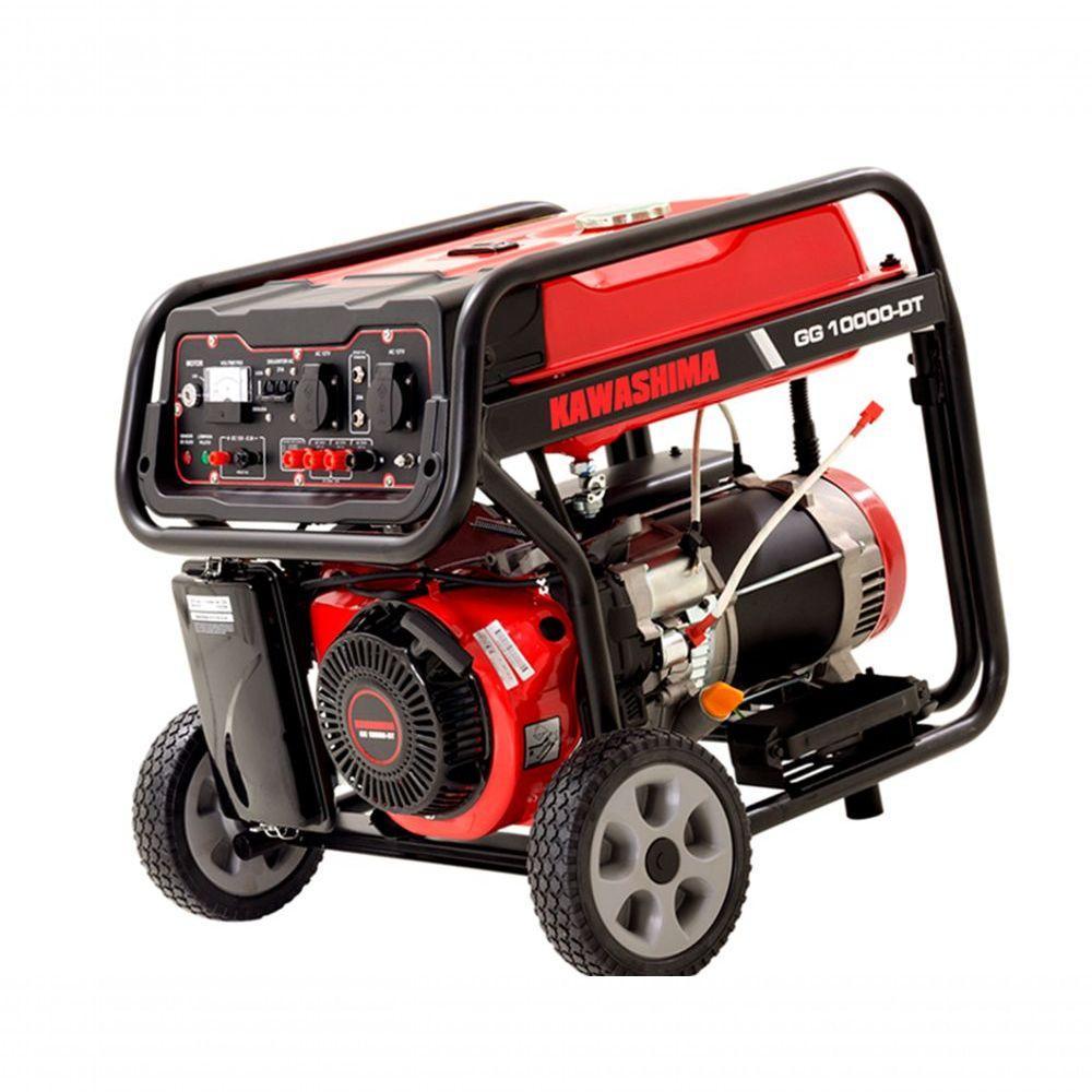 Gerador Gasol Gg10000dt 9,0kw Trif 220- 16hp P. Elétrica 110V - 2